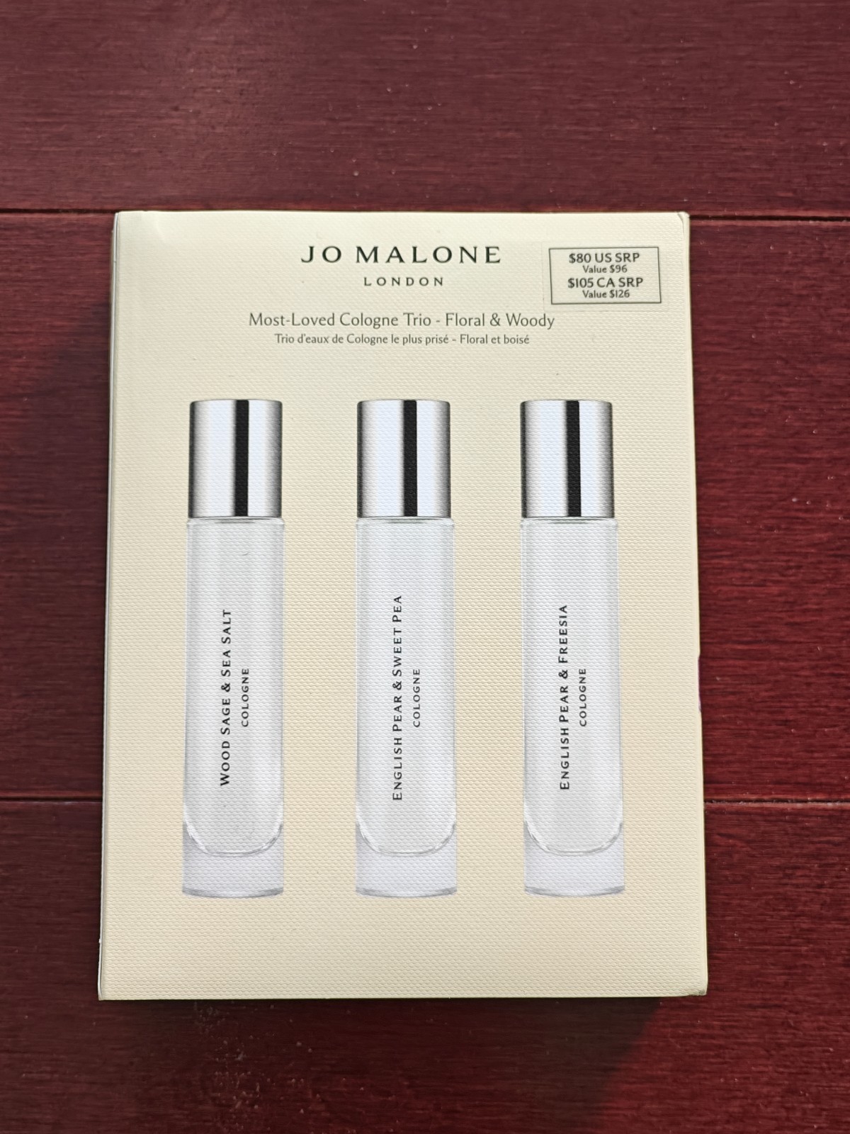 Jo Malone London Most-Loved Cologne Trio Gift Set - Floral & Woody (30 mL total)