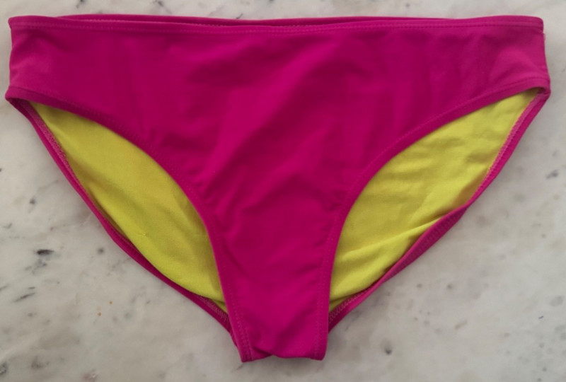 Wonder Nation Girl Bikini Swimsuit Bottom Hot Pink XL (14-16)