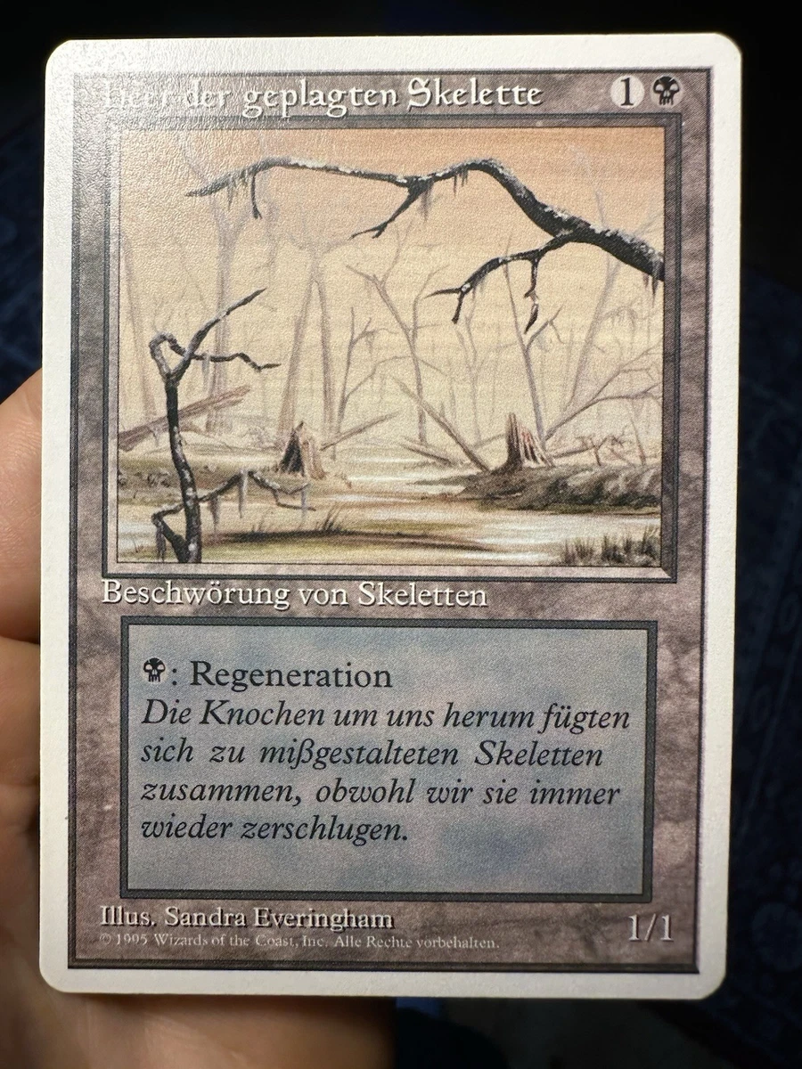 Magic: The Gathering Individual Trading Card Games Misprint for