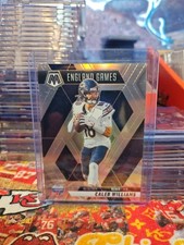 2025 Panini Mosaic Caleb Williams Silver Prizm England Games #253 Chicago Bears