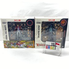 Revoltech n.097 Lupin The Third n.098 Jigen Daisuke Set Figure dal Giappone