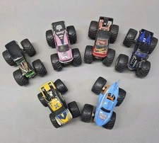 Monster Jam 1:64 Monster Truck Mixed Lot of 6 Grave Digger Wolverine Shark Wreak