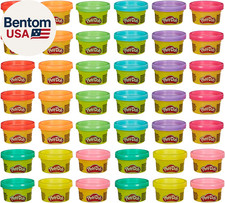 Play Doh Bulk Handout 42-Pack of 1-Ounce Modeling Compound Cans, Back to School