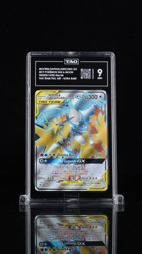 Moltres & Zapdos & Articuno-GX graded TAG 9 for sale on eBay