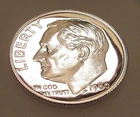 1960 Gem CAMEO  Proof Dime 90% Silver Outstanding Luster  #507 ~ 2