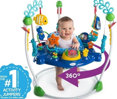 Baby Einstein Neptune Ocean Discovery Jumper Activity Saucer Infant Learning Toy