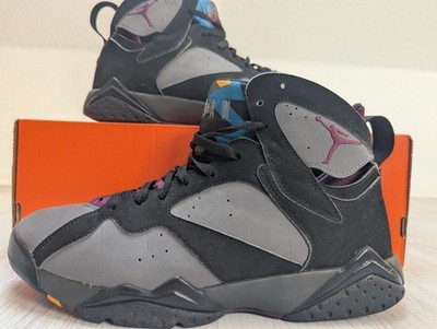 Größe 42 - Nike Air Jordan 7 Retro Bordeaux Rot Schwarz Grau Vintage 304775