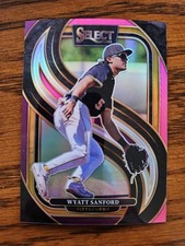 2025 Panini Select /199 Wyatt Sanford #121 Pink Prizm 