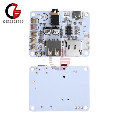 Type-C DC 5V Bluetooth 5.0 Decoding Module Audio Player USB Receiver Board