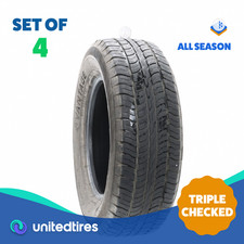 Set Of 4 Used 27565r18 Vantage Suv 116t - 7.5-9.532 Set Of 4 Used 27565r18 Vantage Suv 116t - 7.5-9.532
