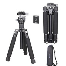 Mini Desktop Tripod Portable Compact Tripod with Ball Head for DSLR Camera