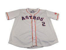 Houston Astros Alex Bregman Jersey Shirt Mens XL White MLB Baseball Sports