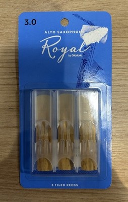 D Addario Rico Royal Altsaxophon Blätter Stärke 3   3er Pack