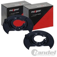 2X Maxgear Spritzbleche Bremsscheiben Hinten Passend FÜR Bmw 3 Z3