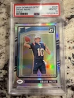 Drake Maye - 2024 Donruss Optic #229 HOLO - PSA 10 Gem Mint - Patriots