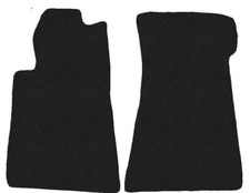 Front Autoteppiche Velour für Mercedes SLC SL C C107 coupe 1971-1989, Anthrazit