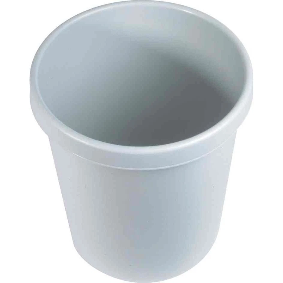 [H6106182-3] helit Lot de 3 Corbeilles à papier plastique ronde diam 35 cm H ... - Photo 1/1
