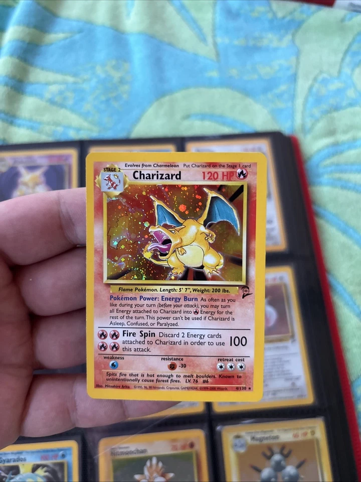 Base Set 2 130/130 100% Complete 2000 Set Charizard Pokemon WOTC [NM-MP] - Image 2 of 4