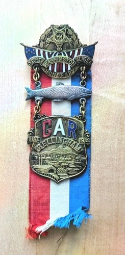 1914 GAR BELLINGHAM WASHINGTON Badge