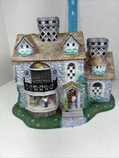 PARTYLITE The Bristol House Olde World Village No. 3 Tealight Candle Holder