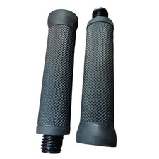 Dynamo Black Non Slip Rubber Handlebar Screwin Grip for HX Dynamo