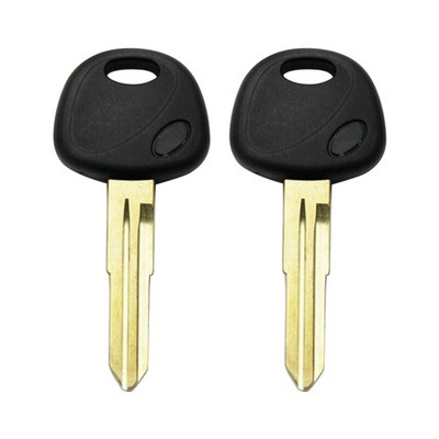 2 Replacement Ignition Key Uncut Blade Fit For Hyundai Santa Fe Tucson Accent