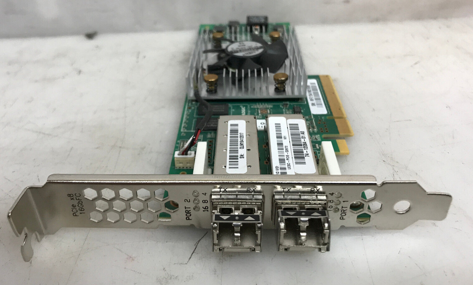 NETAPP - QLE2672 Dual port 16Gb FC SFP+ / NA P/N : 111-00910 NETAPP - QLE2672 Dual port 16Gb FC SFP+ / NA P/N : 111-00910