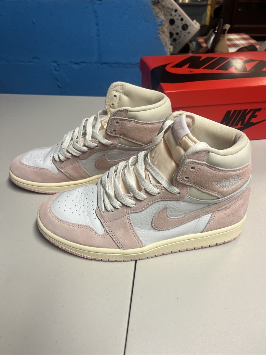 Size 9.5 - Jordan 1 Retro OG High Washed Pink W VNDS | eBay