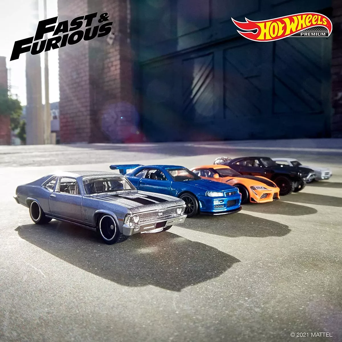 HOT WHEELS - PREMIUM SET - 2023 SET FAST & FURIOUS - VELOZES E FURIOSOS