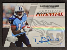 2010 Certified - Certified Potential Signatures #19 Damian Williams /50 (AU, RC)