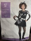 Kitty Kat Costume - 3 Piece Dress, Tail , & Headband Child Size Small 4-6