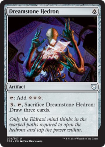 x4 Dreamstone Hedron MTG Commander 2018 U M/NM, English - Picture 1 of 1