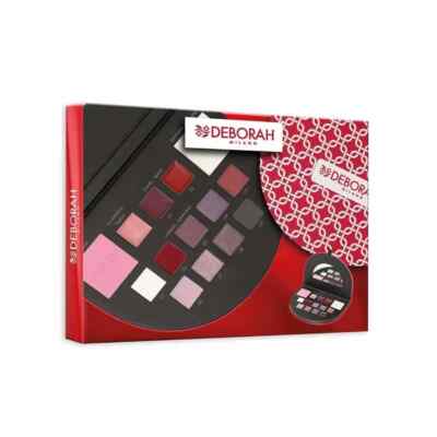 Deborah Milano Schminkbox 2024 Mini kalte Farben Lidschatten Glanz