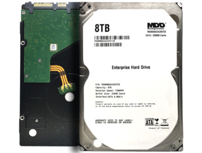 MDD 8TB 7200 RPM 256MB Cache SATA 6.0Gb/s 3.5'' Internal Enterprise Hard Drive