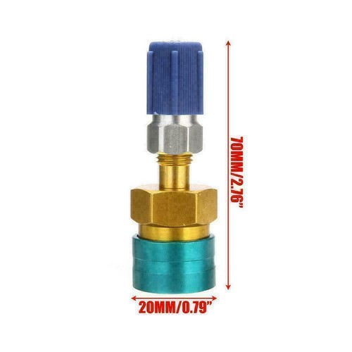 1X R1234YF to R134A Low Side Quick Coupler Hose Adapter -2025 C8F8 L0F1 - Picture 9 of 9
