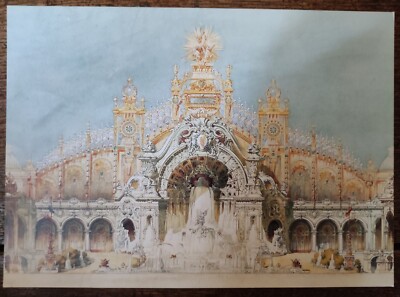 Les Expositions Universelles - Karton Einladung Ausstellung 2007 Musée d'Orsay 