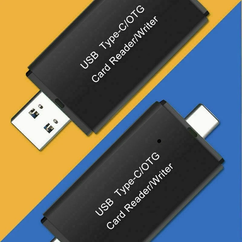Micro USB OTG to USB 2.0 Adapter SD/Micro SD Card Reader With Standard USB Male - Image 2 of 4