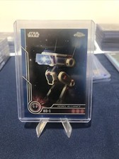 2023 Topps Chrome Star Wars BD- 1 /150 Blue