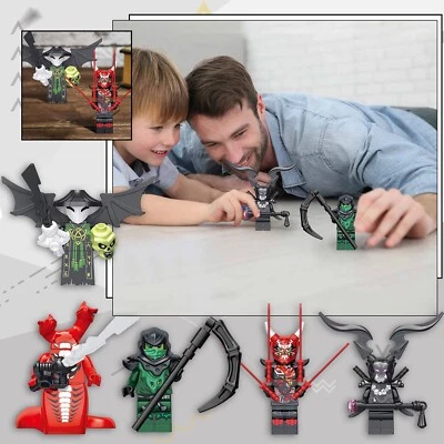 MARKENLOS Ninjago Minifigur Bausteine Kinder Konstruktionsspielzeug Minifigur Geschenk