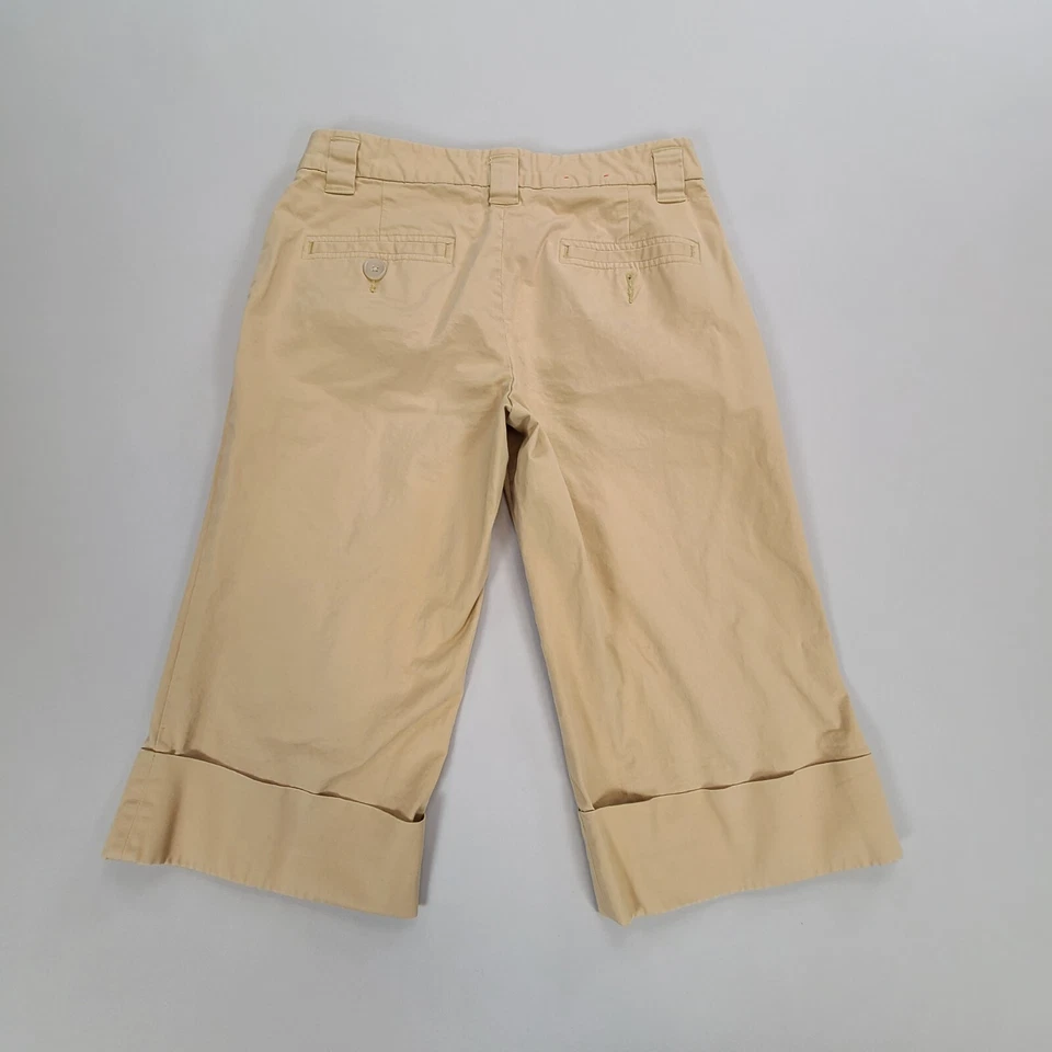 Pantalones cortos impermeables para mujer talla 6 marrón caqui pantalones cortos enrollables al aire libre damas Foto 2 de 4