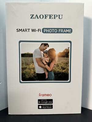 Zaofepu 10.1 Inch Smart WiFi Photo Frame