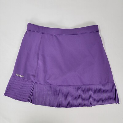 ★DIADORA★ Tennis Life Pleated Skirt VIOLET D3122TSK51VOS Reebok Womens Purple SKORT short skirt Size S Small Play Dry