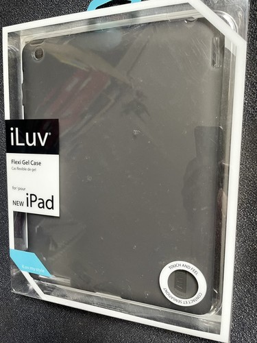 iPad Flexi Gel Case iLuv NEW Secure Silicone iPad Cover Space Grey FREE P&P BNIB - Picture 10 of 10