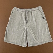 Eddie Bauer Men's Size Medium Gray Pocketed Drawstring Waist Lounge Shorts New