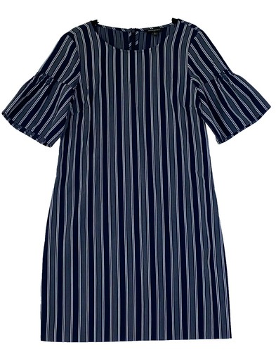 banana republic blue peplum dress Banana Republic Peplum Dress Women's 8 Royal Blue Sleeveless Sheath Knee Length
