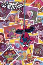 AMAZING SPIDERMAN 25 vol 5 1:25 DONN HIPP VARIANT NM 