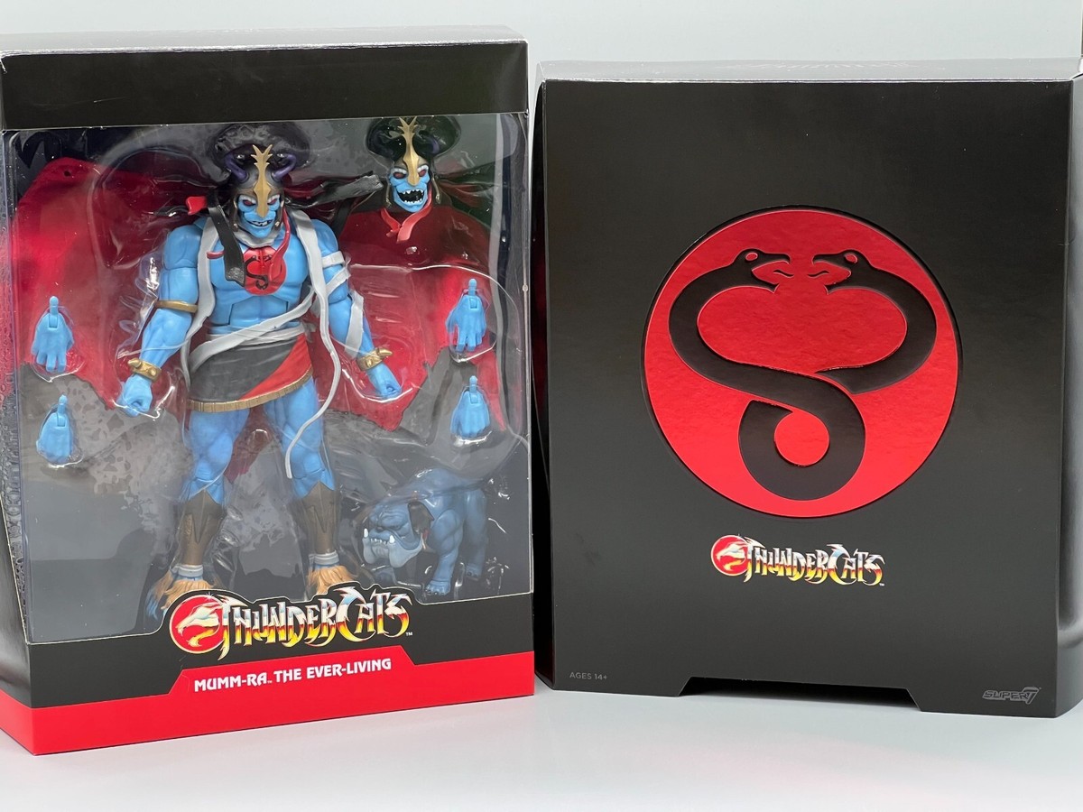MUMM-RA the EVER-LIVING + MA-MUTT Super7 Thundercats Ultimates