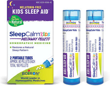 Boiron Sleepcalm Kids Sleep Aid for Deep Relaxing Sleep, 2 Count 160 Pellets 