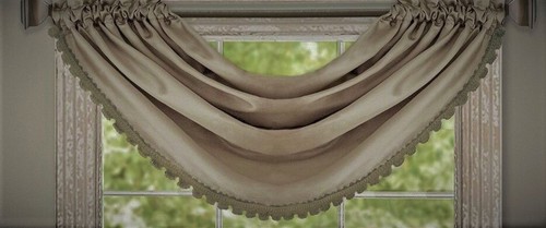 Elrene Room Darkening Grommet Linen Tenda a Pannello Singolo per Finestra, Poliestere, Blu/Tortora, W 52 x L 95 (1 Panels
