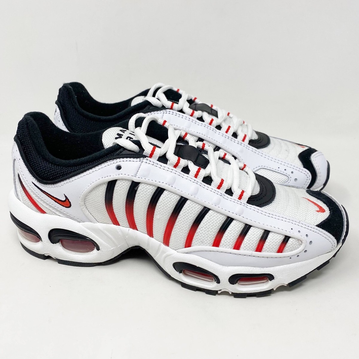 公式正規品!★AIR MAX TAILWIND IV Nike Air Max Tailwind IV 4 Shoes White Black Habanero Red